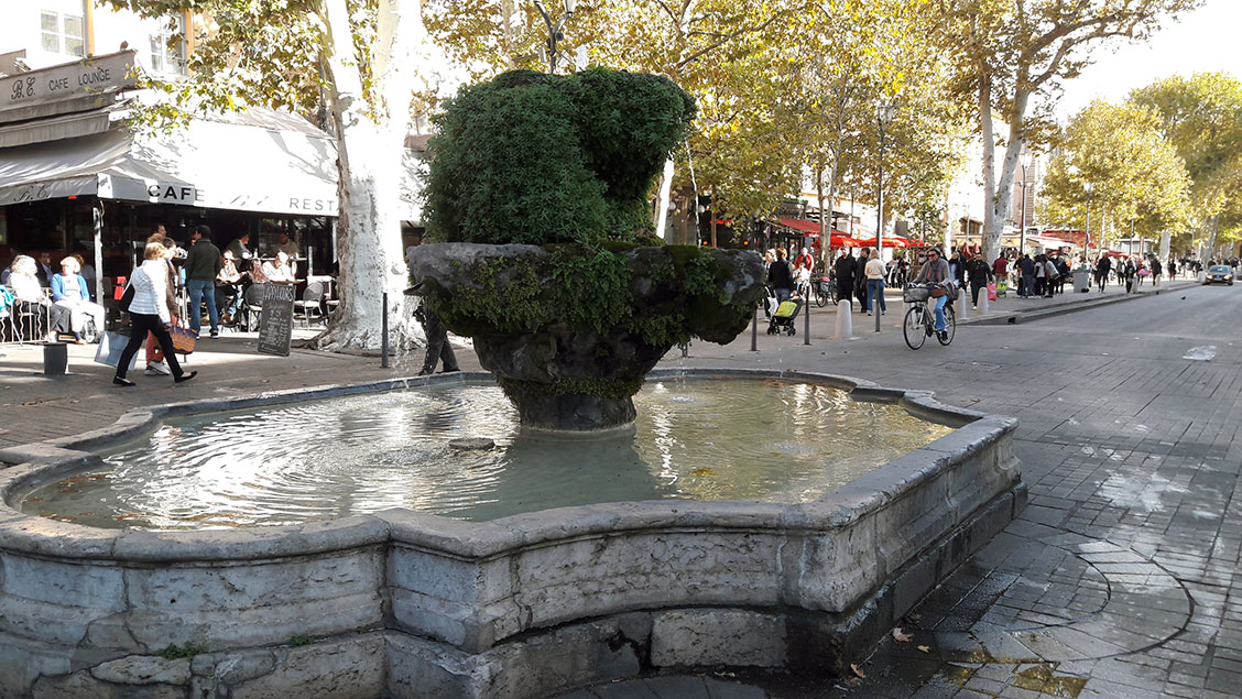 Cidade de Aix-en-Provence na França