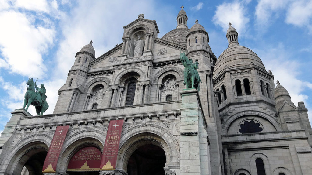 Basílica de Sacré Coeur em Montmartre