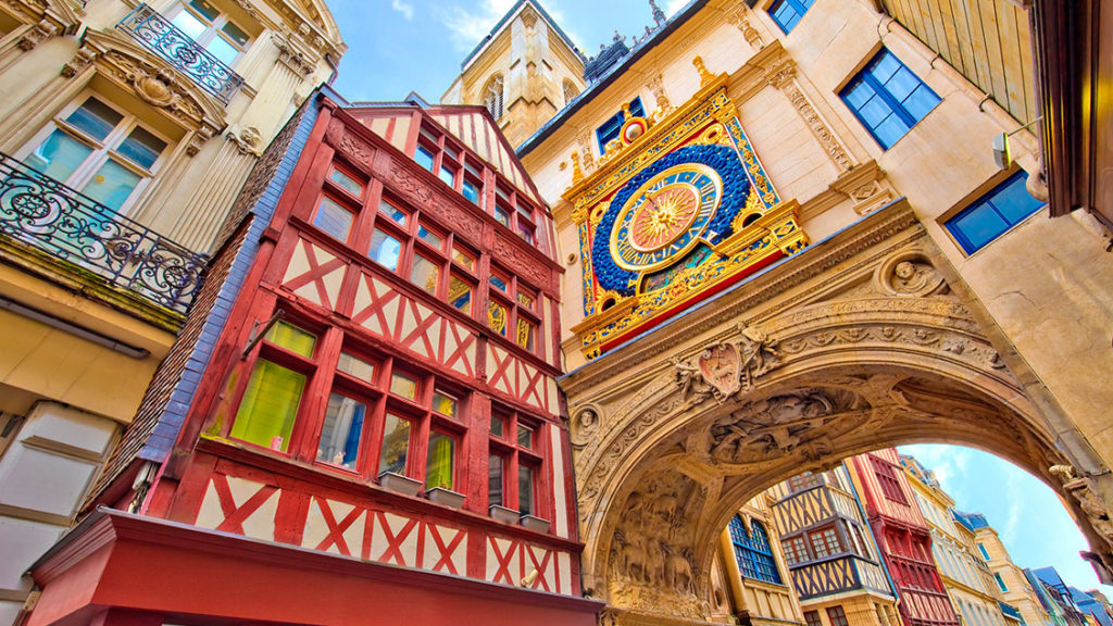 Cidade de Rouen na França