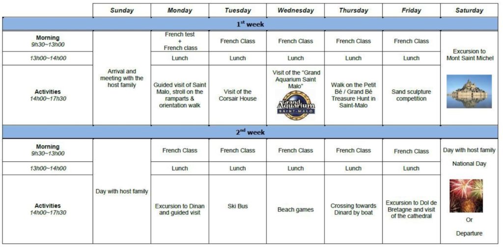 saint malo activities